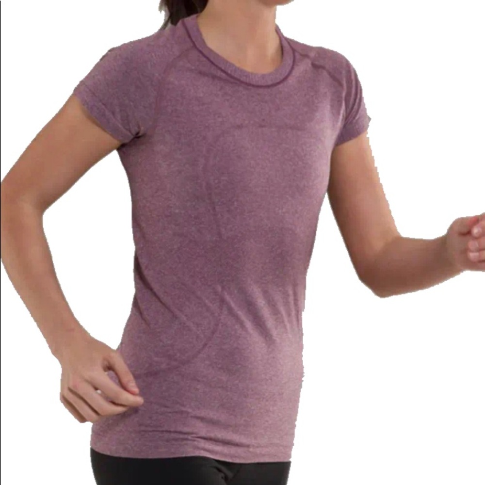 Lululemon Swiftly Tech Mauve Short Sleeve